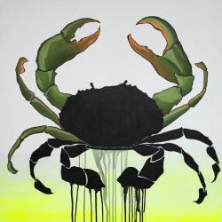 Black Crab, 2016 (acrylic on canvas) | Obraz na stenu