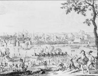 The Battle of Zutphen, 22nd September 1586 (engraving) | Obraz na stenu