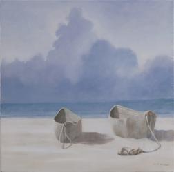 Fishermen's dugout, Kilifi, 2012 (acrylic on canvas) | Obraz na stenu