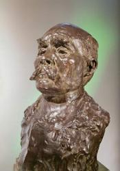 Bust of Georges Clemenceau, 1911 (bronze) | Obraz na stenu
