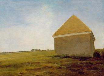 Newmarket Heath, with a Rubbing-Down House, c.1765 (oil on canvas) (post-restoration) (see 111978) | Obraz na stenu