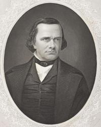 Stephen Arnold Douglas, from 'Gallery of Historical Portraits', published c.1880 (litho) | Obraz na stenu