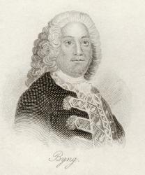 John Byng, from 'Crabb's Historical Dictionary', published 1825 (litho) | Obraz na stenu