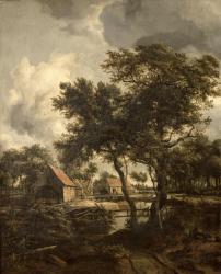 The Watermill, c.1660 (oil on canvas) | Obraz na stenu