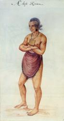 Indian Elder or Chief (colour litho) | Obraz na stenu