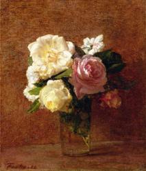 Roses, 1882 (oil on canvas) | Obraz na stenu