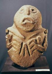 Sculpture no.43, from Lepenski Vir, Yugoslavia, c.6000 BC (sandstone) | Obraz na stenu