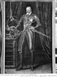 Henri I (1534-1614) Duke of Montmorency (oil on canvas) (b/w photo) | Obraz na stenu