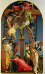 The Descent from the Cross, 1521 (oil on panel) (for detail see 85136) | Obraz na stenu