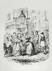 Seven Dials, c.1836 (etching) | Obraz na stenu