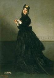 The Woman with the Glove, 1869 (oil on canvas) | Obraz na stenu