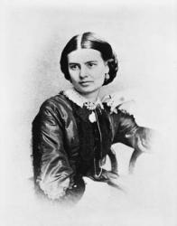 Ellen Arthur, c.1860 (b/w photo) | Obraz na stenu