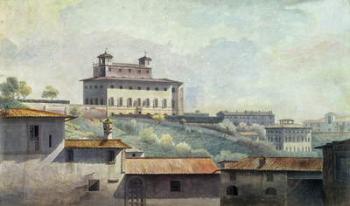 Villa Medici, Rome, c.1776 (oil on paper) | Obraz na stenu