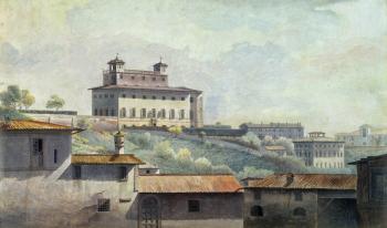 Villa Medici, Rome, c.1776 (oil on paper) | Obraz na stenu