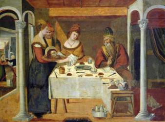 Herod's Feast, c.1500 (oil on canvas) | Obraz na stenu