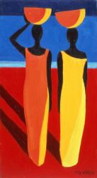 Sisters, 1993 (oil on canvas) | Obraz na stenu