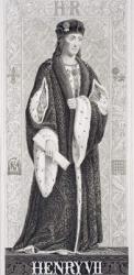 Henry VII (1457-1509) from 'Illustrations of English and Scottish History' Vol I (engraving) | Obraz na stenu