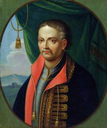 Portrait of Ivan Mazepa, hetman of the Ukrainian cossacks (oil on canvas) | Obraz na stenu