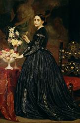 Mrs James Guthrie, c.1864-5 (oil on canvas) | Obraz na stenu