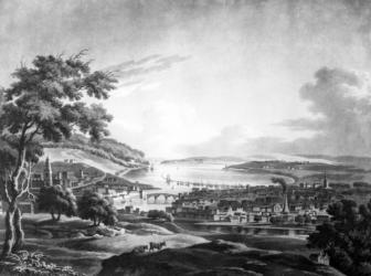 The City of Cork, 1799 (mezzotint) | Obraz na stenu