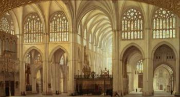The interior of Toledo Cathedral, 1856 | Obraz na stenu