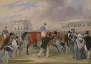 The Derby Pets: The Winner, 1842 (oil on canvas) | Obraz na stenu