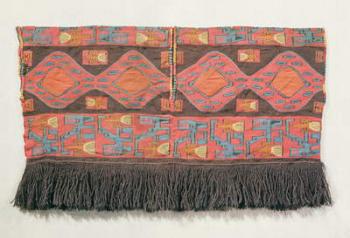 Shirt of interlock wool tapestry, Nazca Culture (textile) | Obraz na stenu