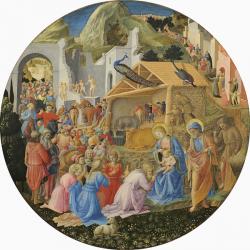 The Adoration of the Magi, c.1440-60 (tempera on panel) | Obraz na stenu