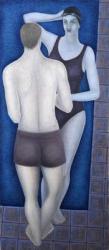 Bathers, 2003 (oil on canvas) | Obraz na stenu