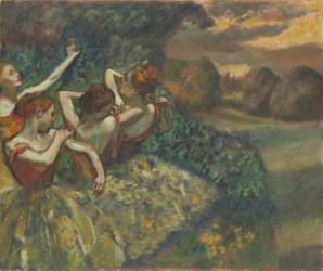 Four Dancers, c.1899 (oil on canvas) | Obraz na stenu