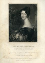 The Rt. Hon. Charlotte, Countess of Verulam, 1830 (engraving) | Obraz na stenu