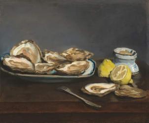 Oysters, 1862 (oil on canvas) | Obraz na stenu