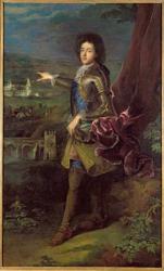 Portrait of Louis Auguste de Bourbon (1670-1736) Duke of Maine (oil on canvas) | Obraz na stenu