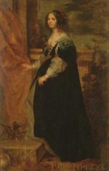 Portrait of a Lady, c.1650 (oil on board) | Obraz na stenu