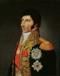 Portrait of Marshal Charles Jean Bernadotte (1763-1844) 1805 (oil on canvas) | Obraz na stenu
