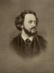 Paul Johann von Heyse (1830-1914) (engraving) | Obraz na stenu