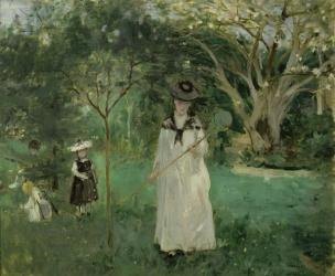 The Butterfly Hunt, 1874 (oil on canvas) | Obraz na stenu