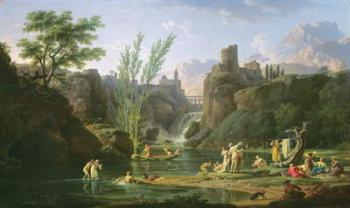 Morning, The Bathers, 1772 (oil on canvas) | Obraz na stenu