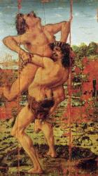 Hercules and Antaeus, 1478 (tempera on panel) (see also 162310) | Obraz na stenu