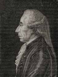 Portrait of Jean Sylvain Bailly (engraving) | Obraz na stenu