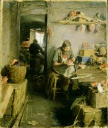 In the Mask Studio, 1897 (oil on canvas) | Obraz na stenu