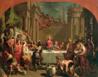 Marriage feast at Cana, 1766 (oil on canvas) | Obraz na stenu
