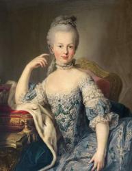 Archduchess Marie Antoinette Habsburg-Lotharingen (1755-93) 1767-68 (oil on canvas) | Obraz na stenu