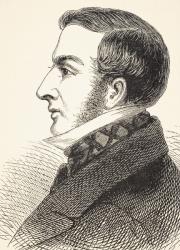 Sir James Graham, 2nd Baronet, from 'The National and Domestic History of England' by William Hickman Smith Aubrey (1858-1916) published London, c.1890 (litho) | Obraz na stenu