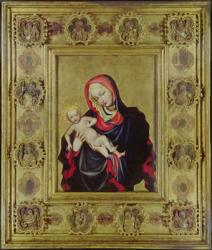 Madonna of Saint-Guy, c.1392-96 (tempera on panel) | Obraz na stenu