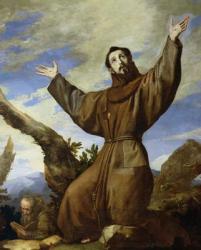 St. Francis of Assisi (c.1182-1220) 1642 (oil on canvas) | Obraz na stenu