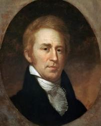 Portrait of William Clark, c.1807 (oil on board) | Obraz na stenu
