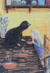 Goldilocks & Little Bear | Obraz na stenu