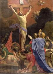 Christ on the Cross (oil on canvas) | Obraz na stenu