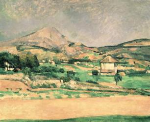Montagne Sainte-Victoire, c.1882-85 (oil on canvas) | Obraz na stenu